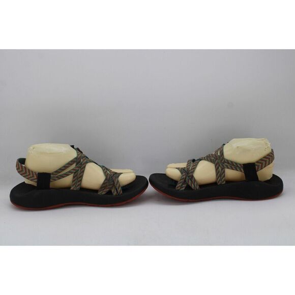 Womens Chaco ZX/2 Classic Vibram Fiesta Rainbow Toe Ring Strap Sandals SZ 10 - Picture 7 of 11